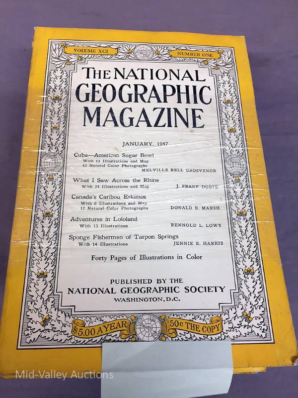 1947 National Geographic Magazine