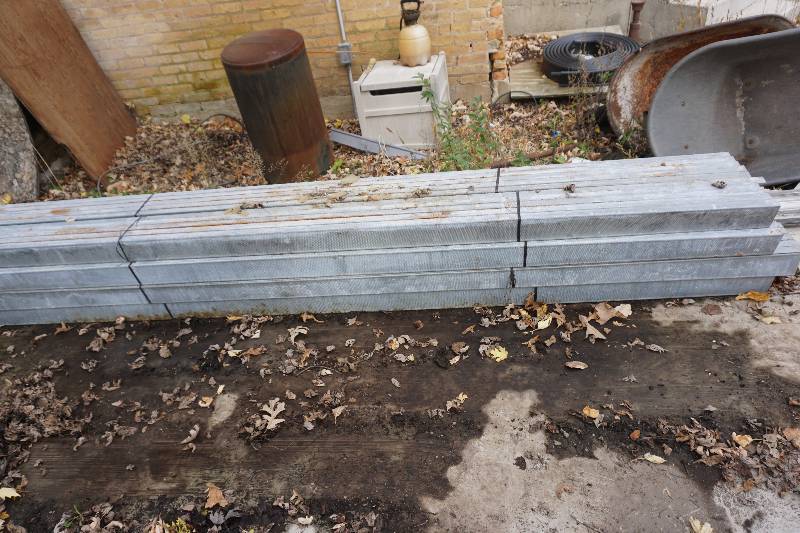 lot 55 image: 80 Units Dietrich  3 58 x 10 Metal Dry Wall Construction Channel