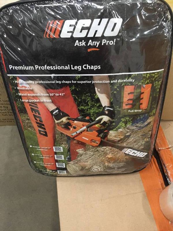 lot 35 image: Echo 36 in. Full-Wrap Chain Saw Chaps