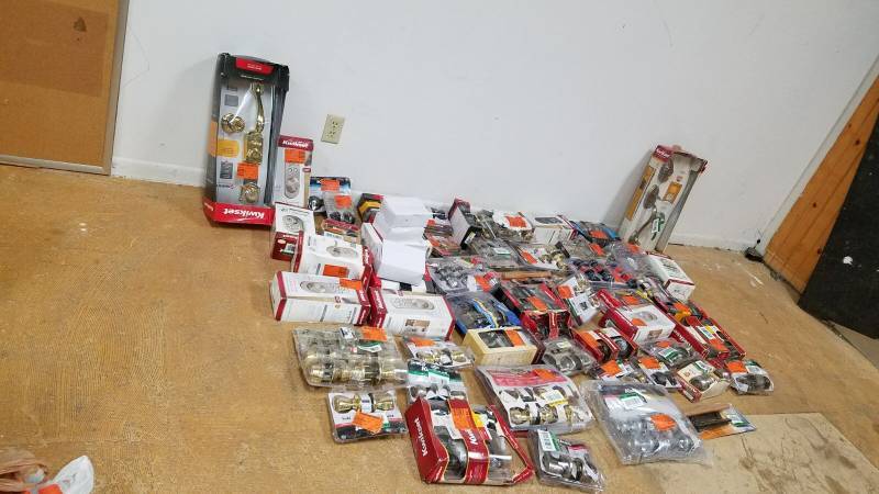 lot 42 image: Lots of Door Locks  New overstock and returns
