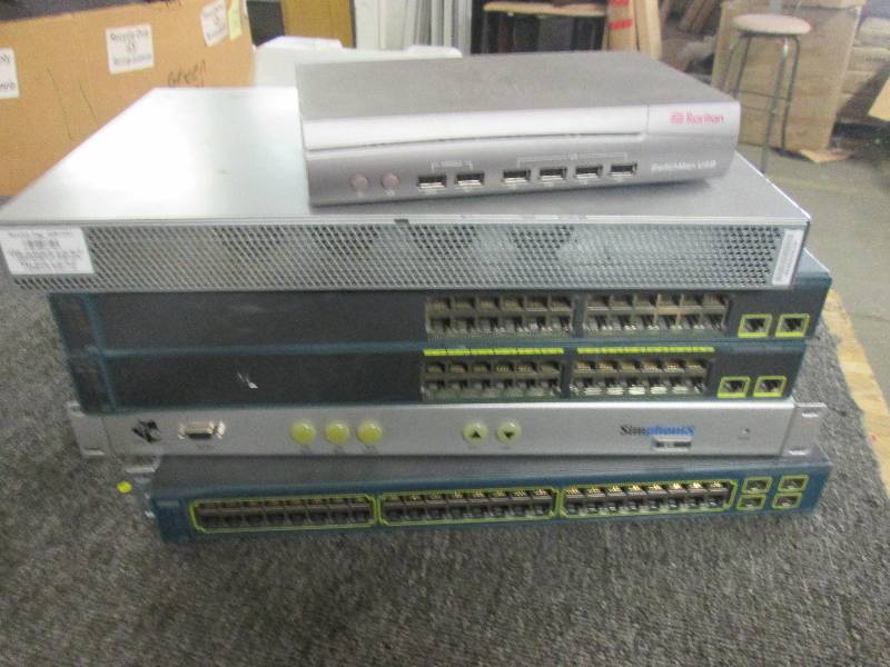 lot of network switches untested ...