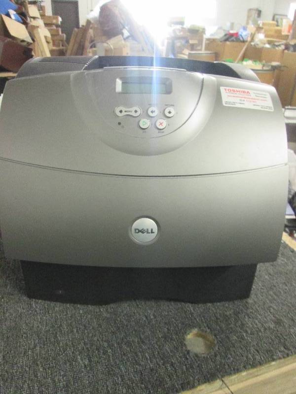4 dell laser printers no power cord...