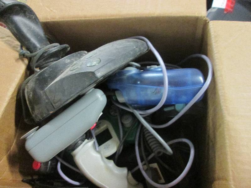 lot of game controllers ...