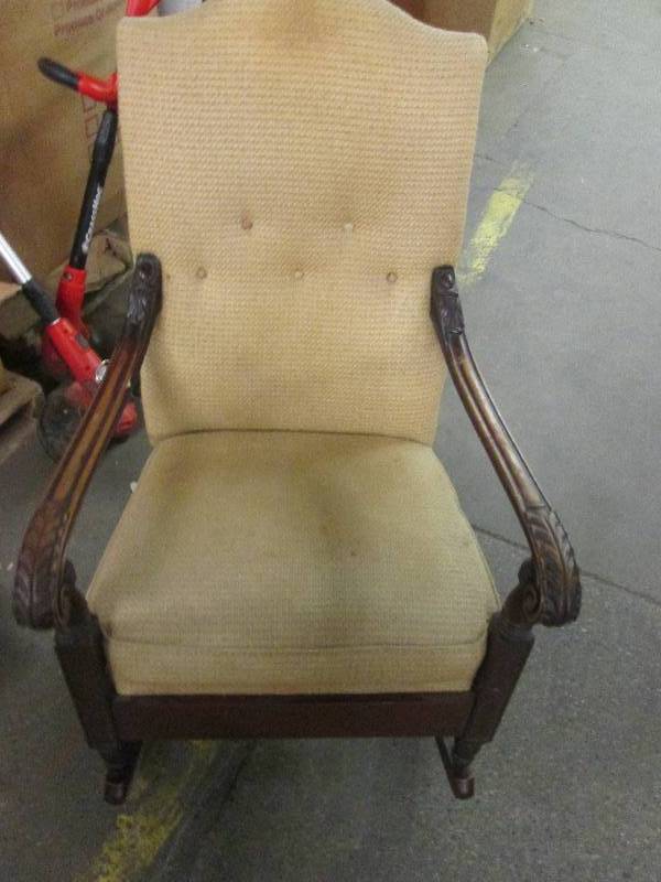 vintage rocking chair in good shape...