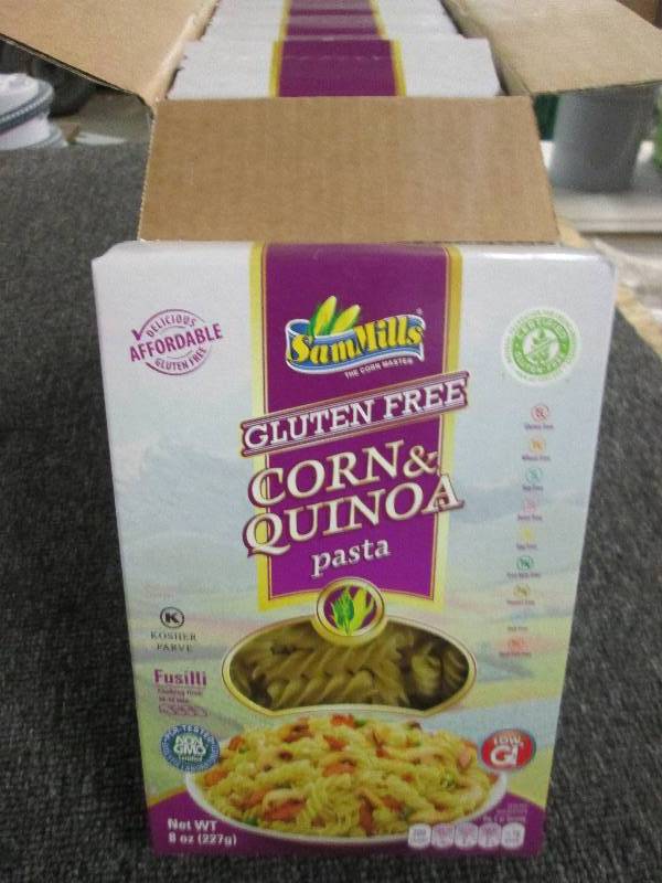 1 case of  68oz sammills gluten fr...