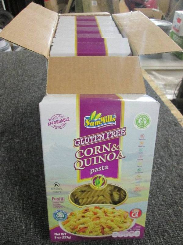 1 case of  68oz sammills gluten fr...