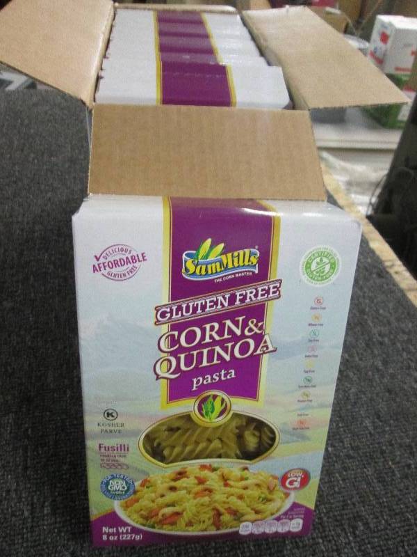 1 case of  68oz sammills gluten fr...
