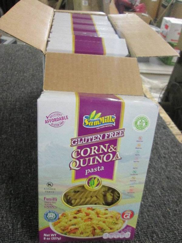 1 case of  68oz sammills gluten fr...