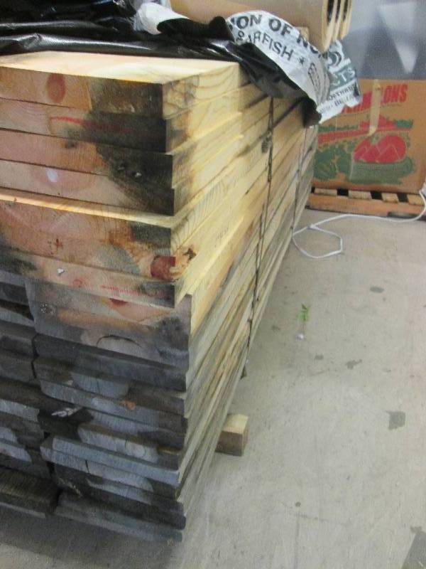 1 row with 22- 2x12x72 boards  s...