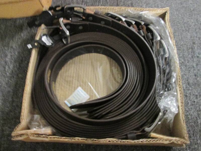 lot of 10 size 32 belts new...