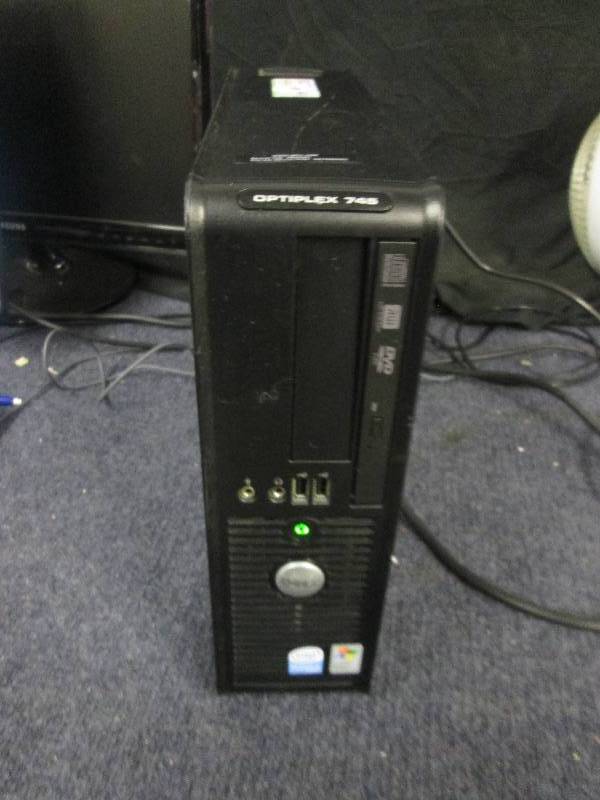 dell optiplex 745 hardrive removed ...