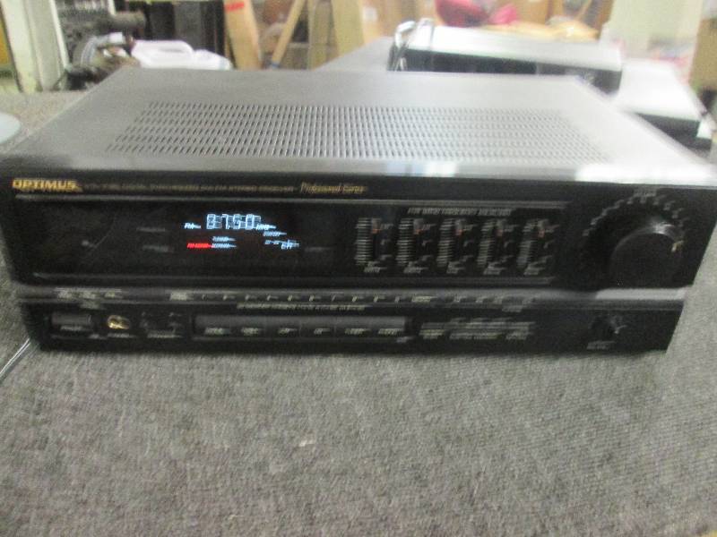 optimus sta-2180 stereo reciever pr...