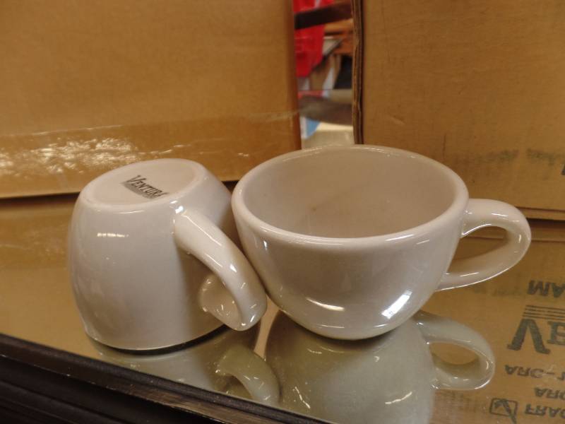 lot 902 image: CERAMIC COFFEE CUPS