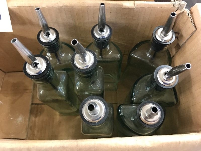 lot 943 image: OIL DISPENSER BOTTLES