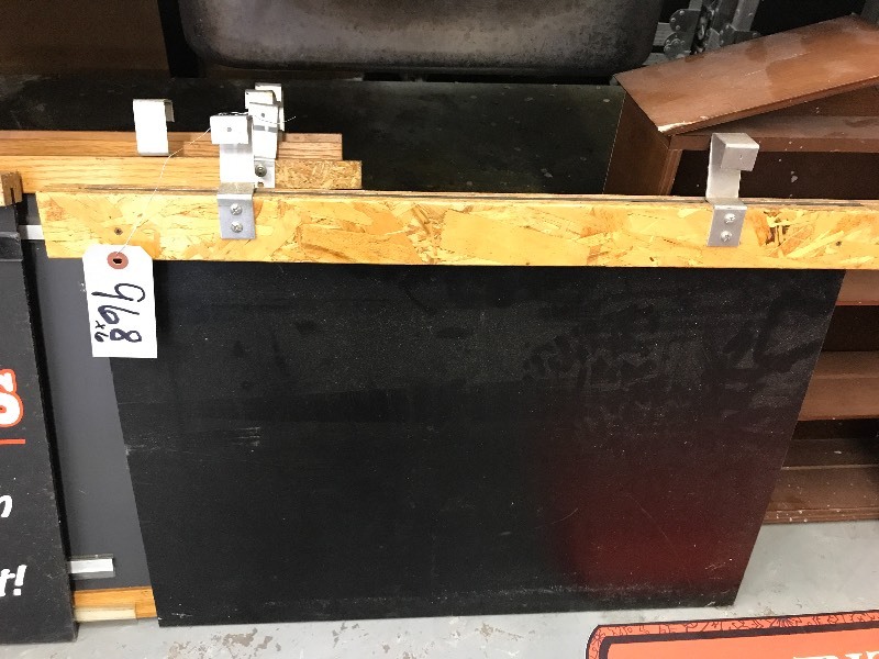 lot 968 image: 6 HANGING DELI DISPLAY BOARDS