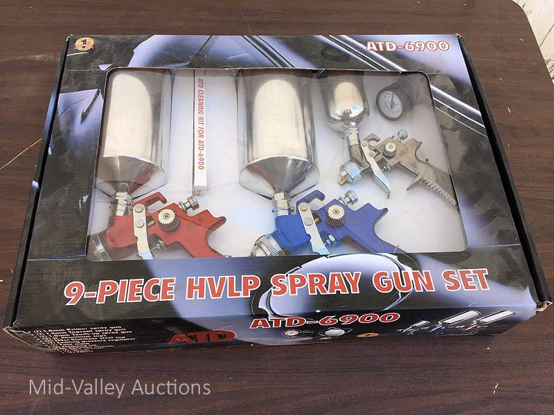 lot 88 image: HVLP Spray Gun set