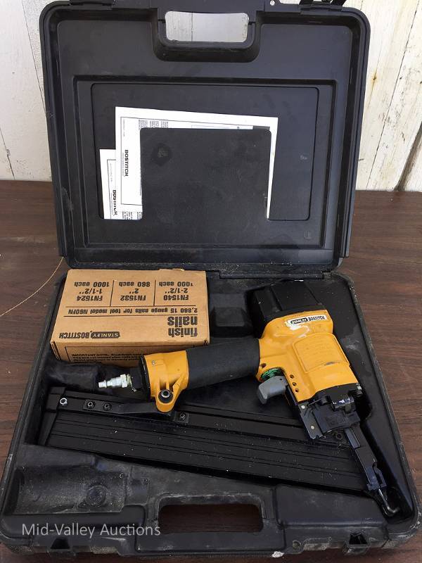 lot 90 image: Stanley Bostich nailer
