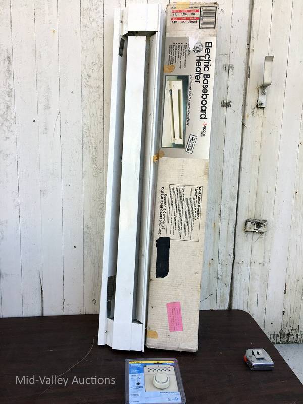 lot 133 image: Baseboard Heaters and control