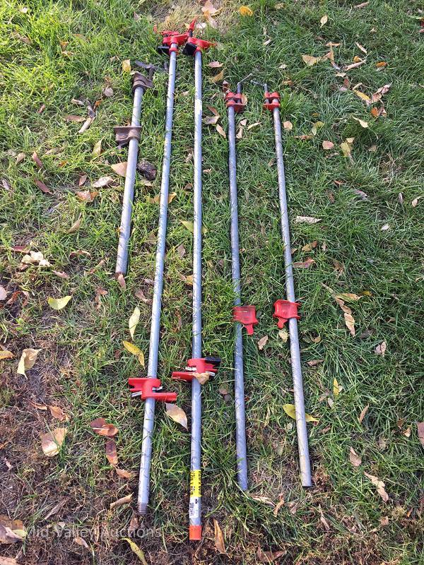 lot 134 image: Long Clamps