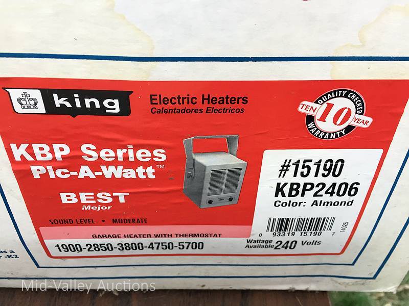 lot 135 image: Garage Heater