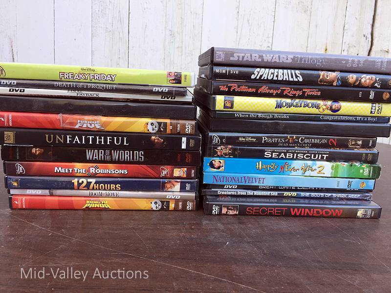 lot 138 image: DVDs