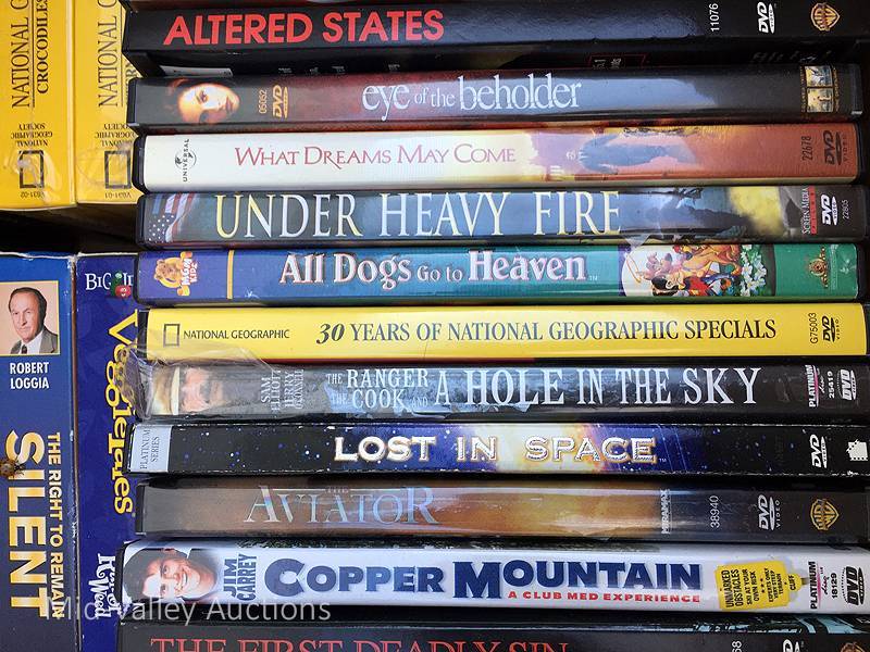 lot 144 image: DVDs