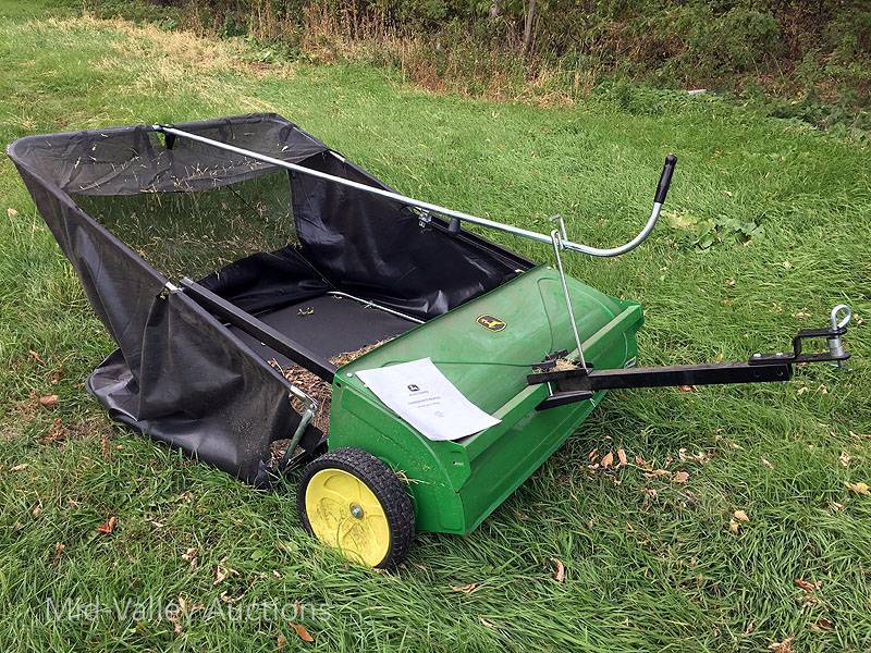 John Deere lawn sweeper | MERRITT JOHNSON MOVING SALE - HATTON ND | K-BID