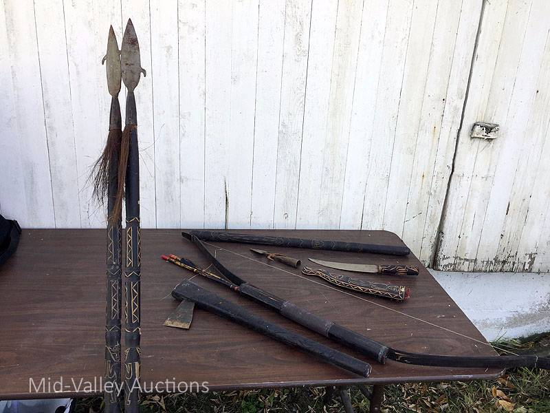 lot 178 image: Spears and more