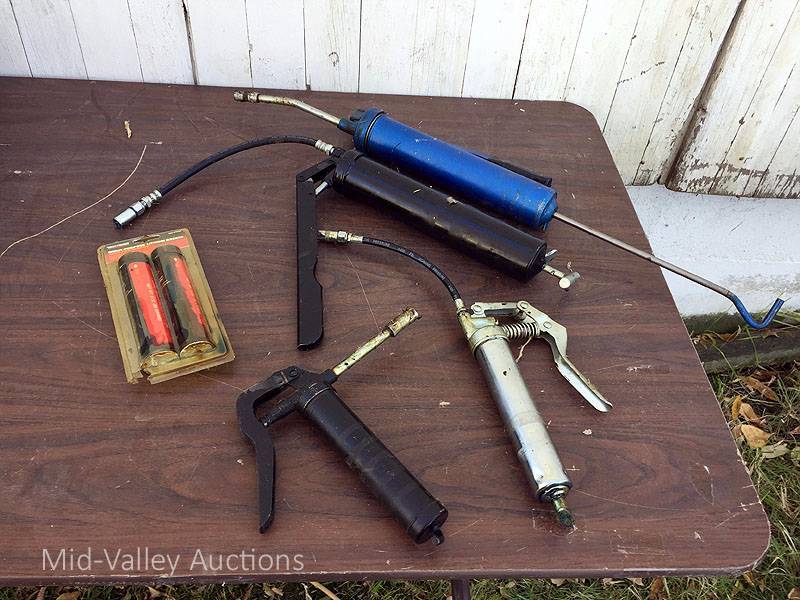 lot 197 image: Grease guns