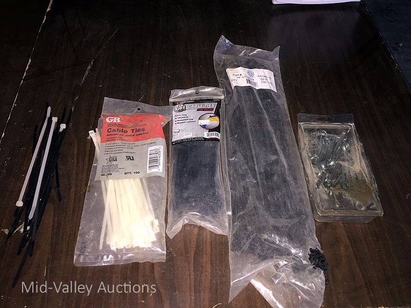 lot 246 image: Cable Ties and Cotter Pins