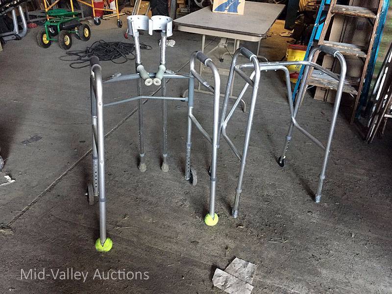 lot 282 image: Walkers & Crutches