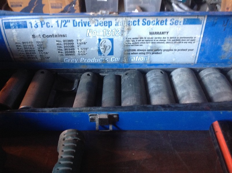 lot 308 image: Tools & Tool box