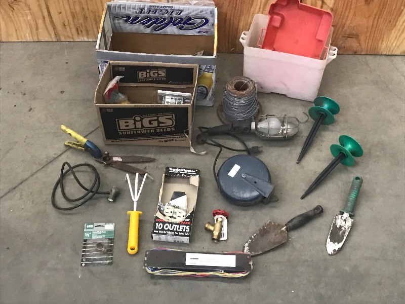 lot 26 image: Lot Of Assorted Battery Box, Elect...