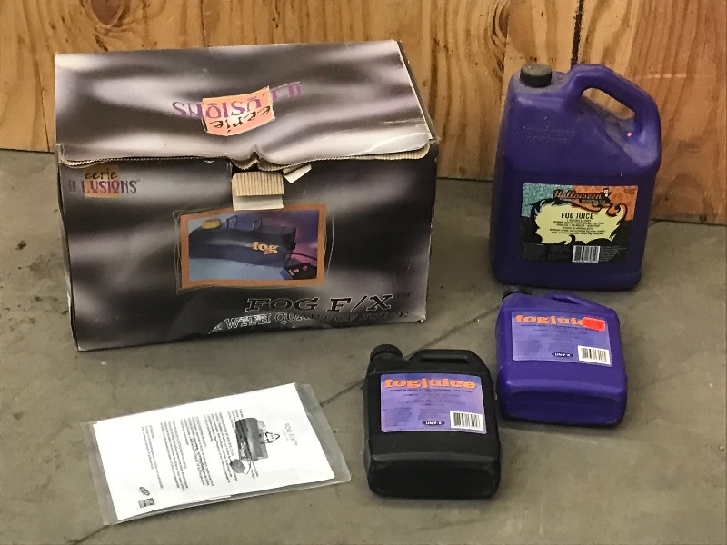 lot 71 image: Fog-FX Fog Machine With (3) Bottles...