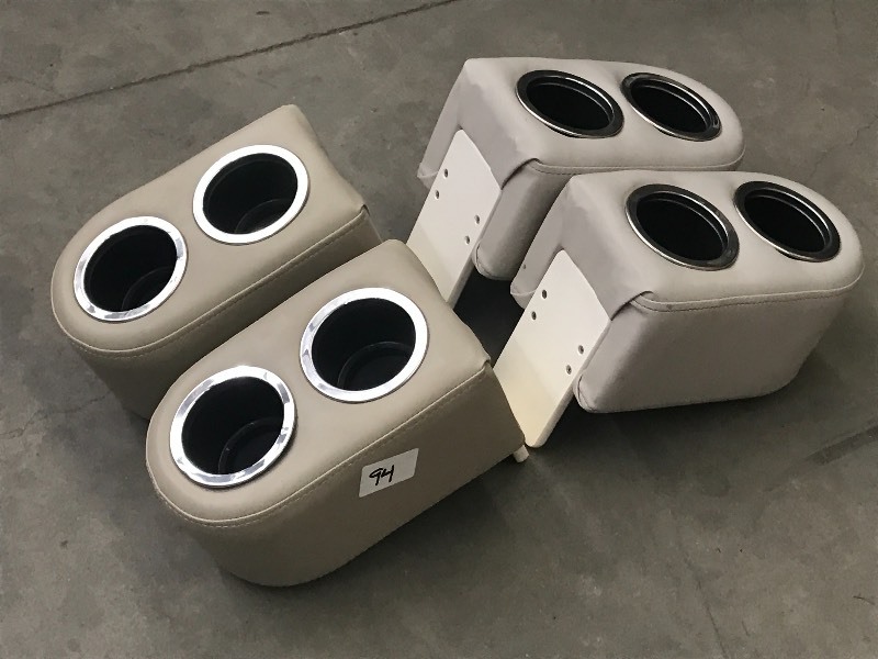 lot 94 image: Set Of (4) Pontoon Boat Cup Holders...