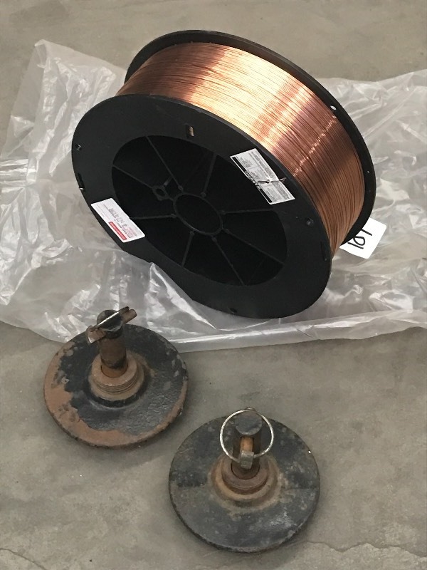 lot 107 image: Full 30# Spool Of Easy-Feed .045 We...