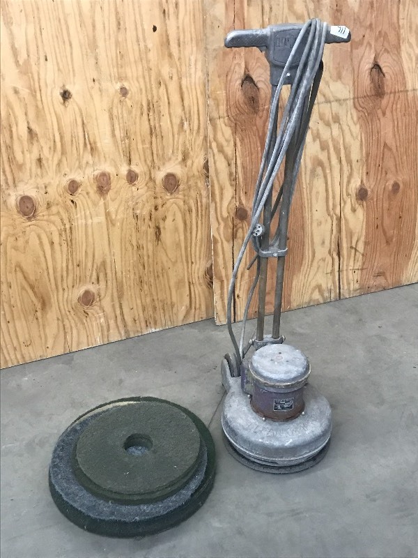 lot 116 image: 115Volt Electric Floor Buffer With ...