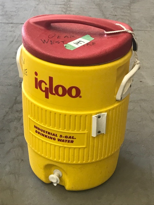 lot 149 image: 5-Gallon Beverage Dispenser ...