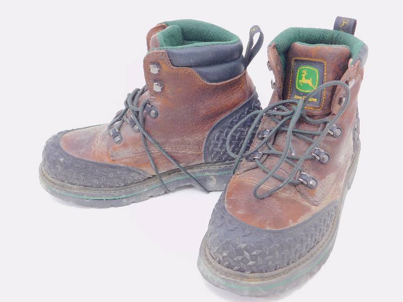 lot 44 image: Mens John Deere 6 Safety Toe Lace - Up Boots Size 7 12 W