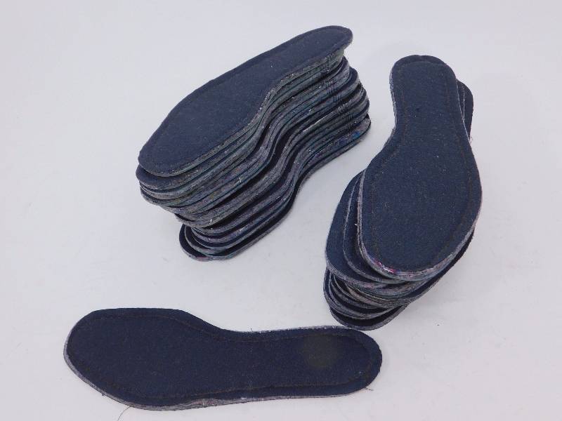 lot 48 image: Lot Of East German Military Issue Cold Weather Insoles,  New
