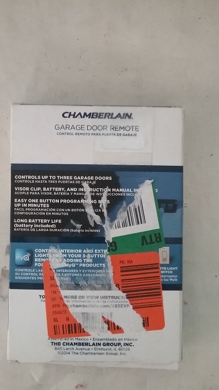 Chamberlain Universal Garage Door x2
