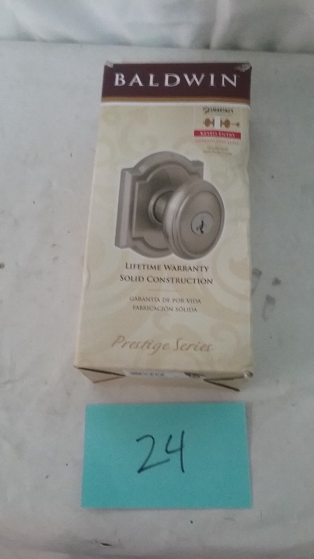 Baldwin Door Knob, Smart Series