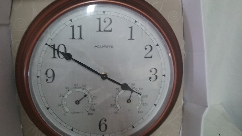 14 indoor - outdoor Clock