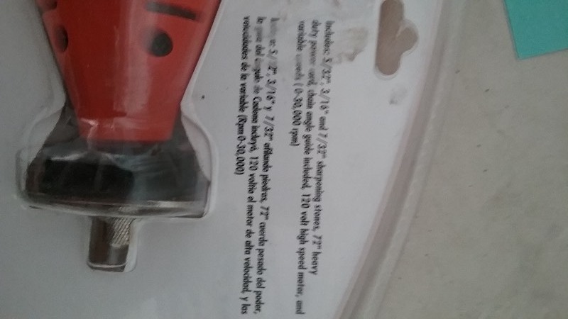 Power Care 120V Chainsaw Sharpener