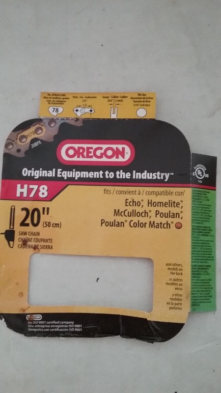 20 Chainsaw Blade