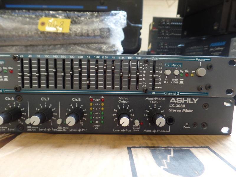 MIXER AND GRAPHIC EQUALIZER ABI 420 PROFESSIONAL AUDIO AND VIDEO