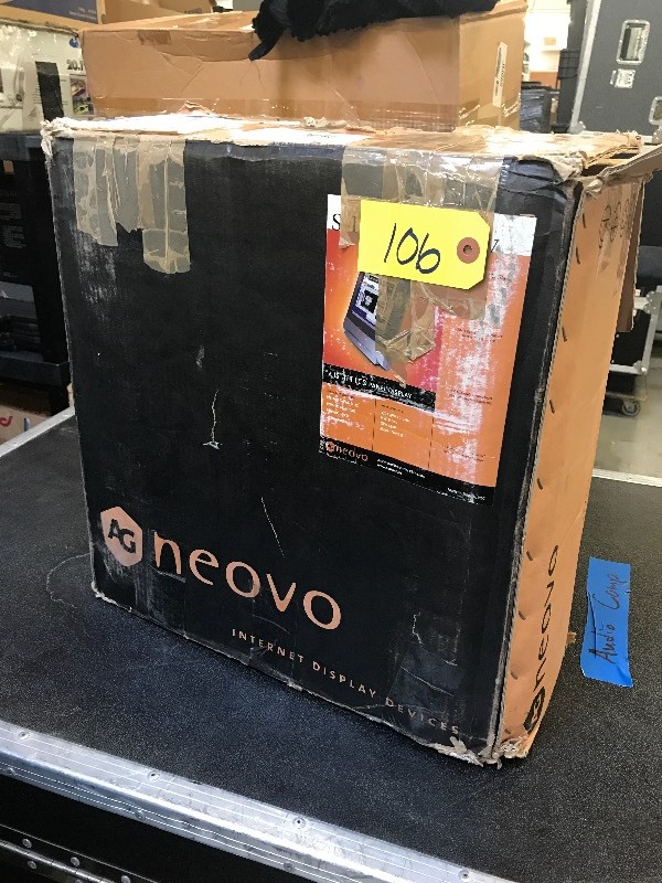 lot 106 image: NEOVO LCD DISPLAY MONITOR