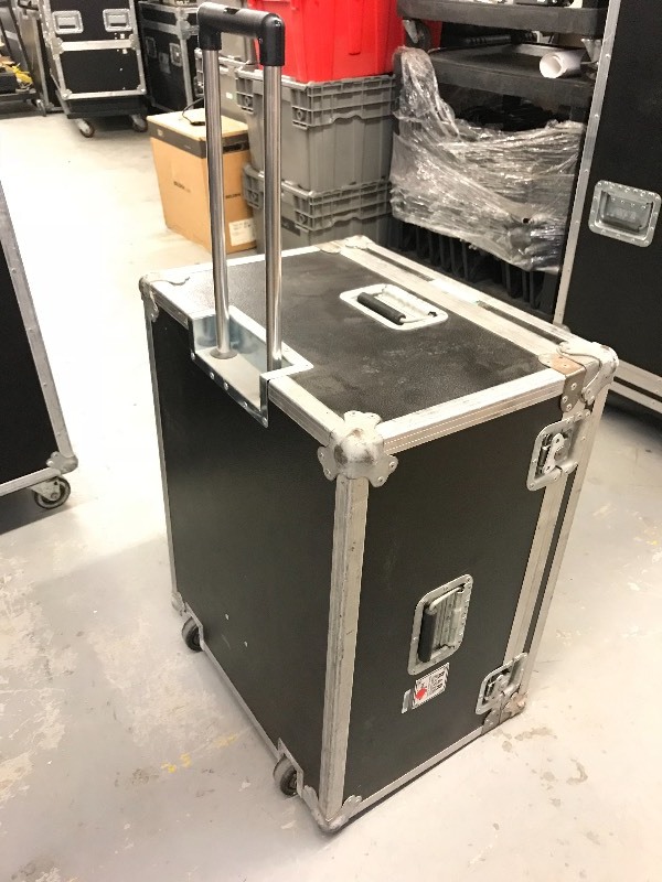 lot 117 image: ROAD CASE WITH PROJECTOR