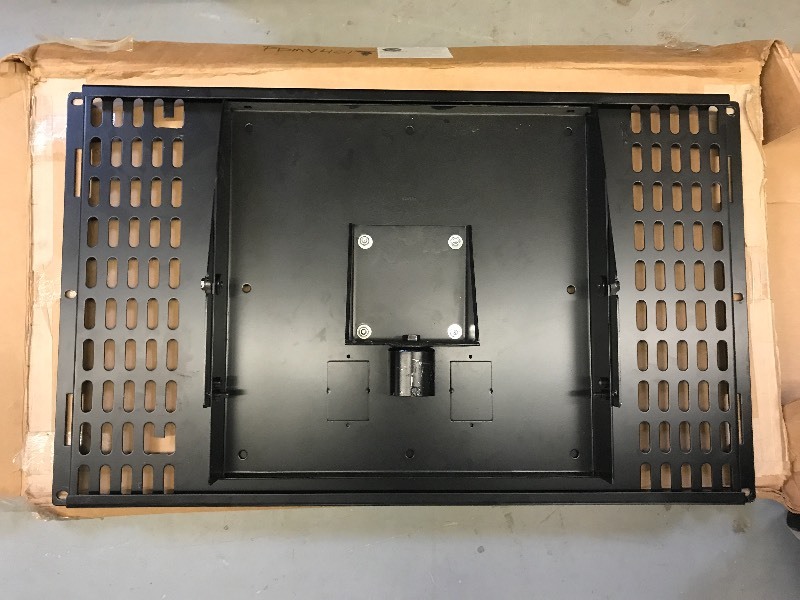 lot 128 image: LOT OF 3 TV  MONITOR BRACKETS