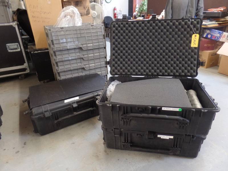 lot 155 image: PELICAN TRANSPORT CASES